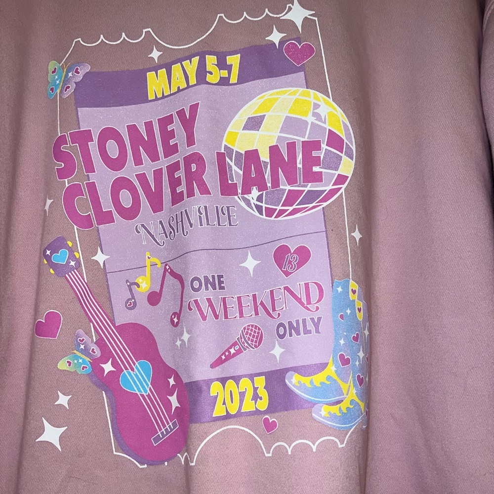 Stoney Clover Lane x Taylor Swift ERAS tour sweatshirt size XXL